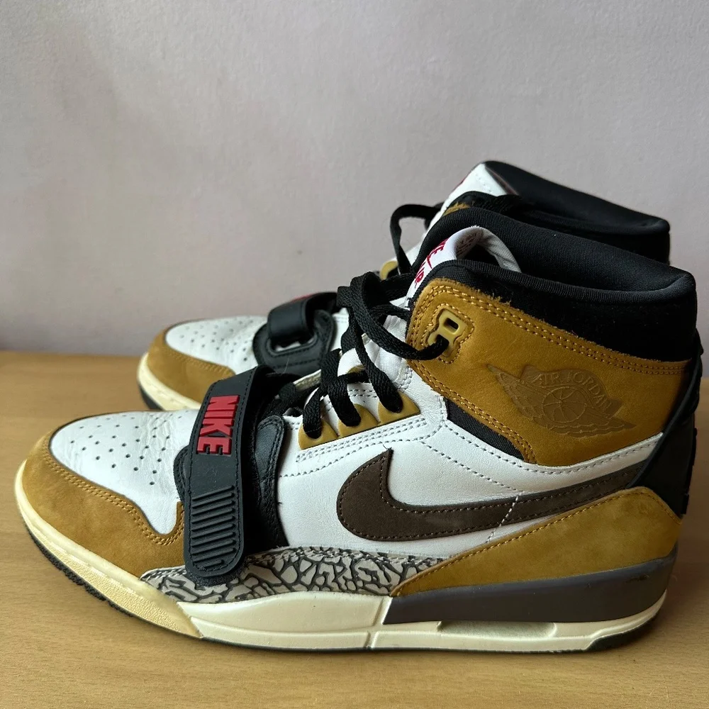 RARE Nike Air Jordan 1 Legacy 312 ROY Mens Shoes AV3922-102 Size 10.5 Rookie Tan